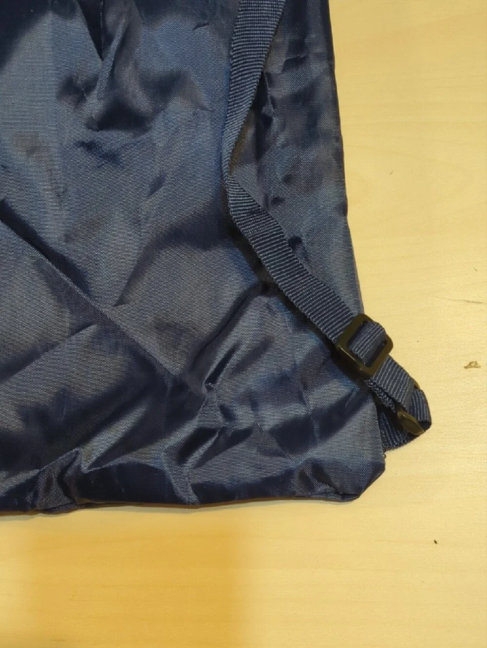 Skechers Navy and White Logo Drawstring Backpack
